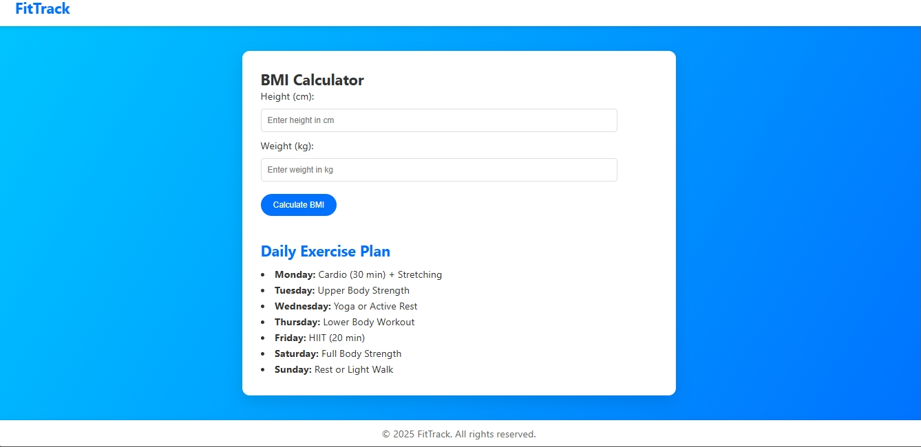 Project Basic bmi calculater